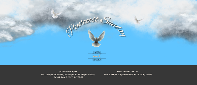 PENTECOST SUNDAY (YEAR C)
