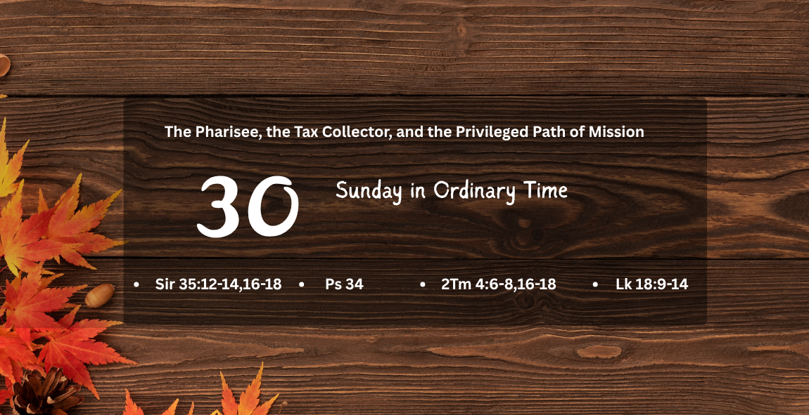 30th SUNDAY IN ORDINARY TIME (YEAR C)