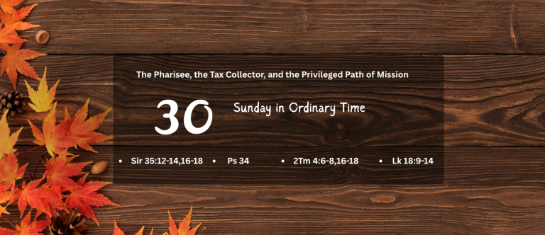 30th SUNDAY IN ORDINARY TIME (YEAR C)
