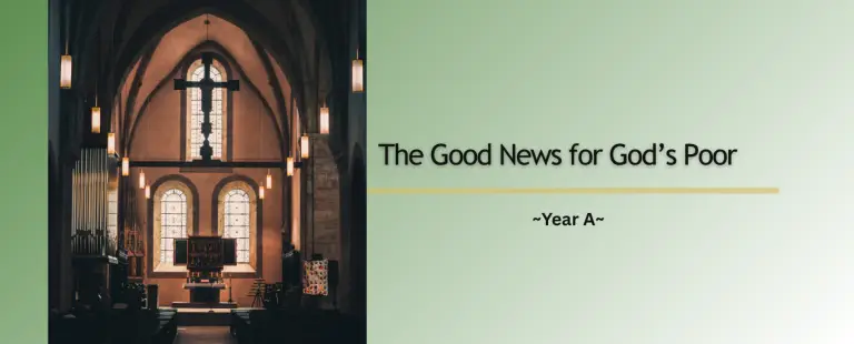 FOURTH SUNDAY IN ORDINARY TIME (YEAR A)